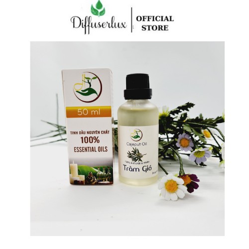 Tinh Dầu Tràm Nguyên Chất 100% Thiên Nhiên (10ml - 50ml)/ Tinh dầu viện Hàn Lâm