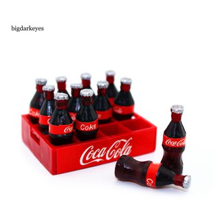 Set 12 Chai Coca Cola Đồ Chơi Cho Bé