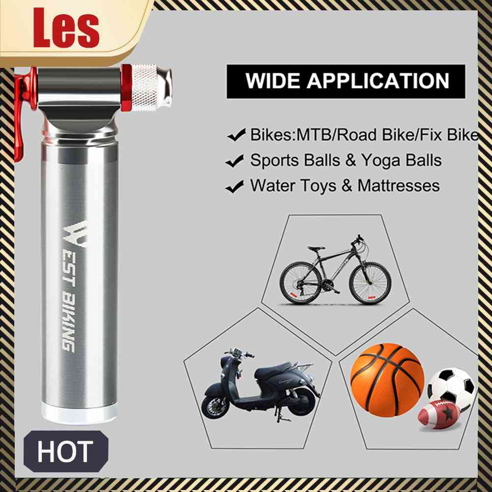 Ống Bơm Xe Đạp Mini Bằng Nhôm CO2 Tiện Dụng