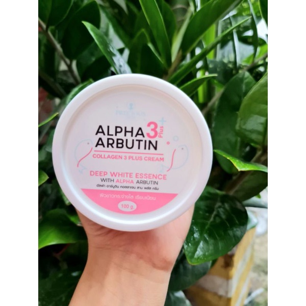Kem Kích Trắng Da Body Alpha Arbutin Collagen 3+ Plus Mới