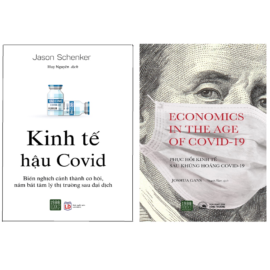 Sách - Combo Kinh Tế Hậu Covid + Phục Hồi Kinh Tế Sau Khủng Hoảng Covid-19