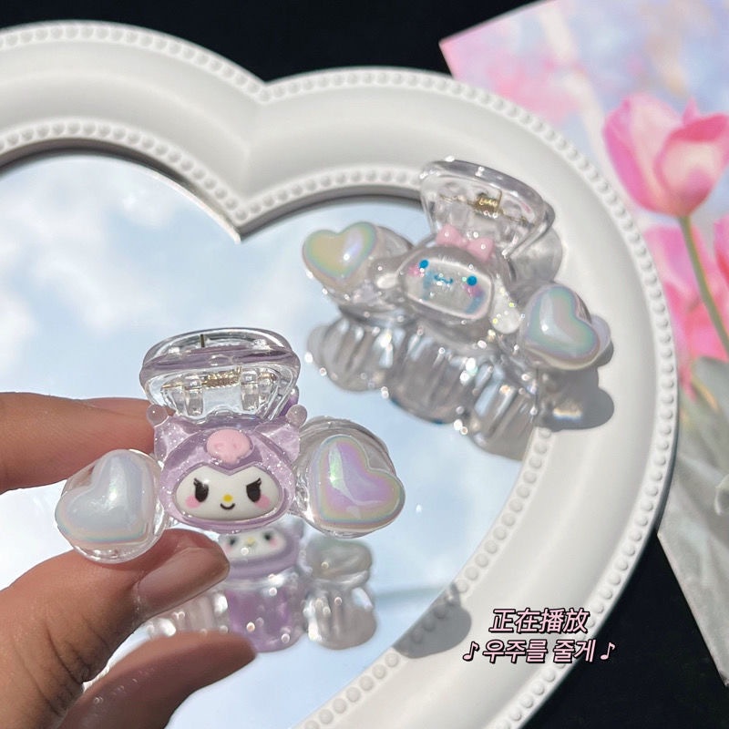 SANRIO Kẹp Tóc Hình Cinnamoroll Melody Kuromi bobby Dễ Thương Cho Nữ
