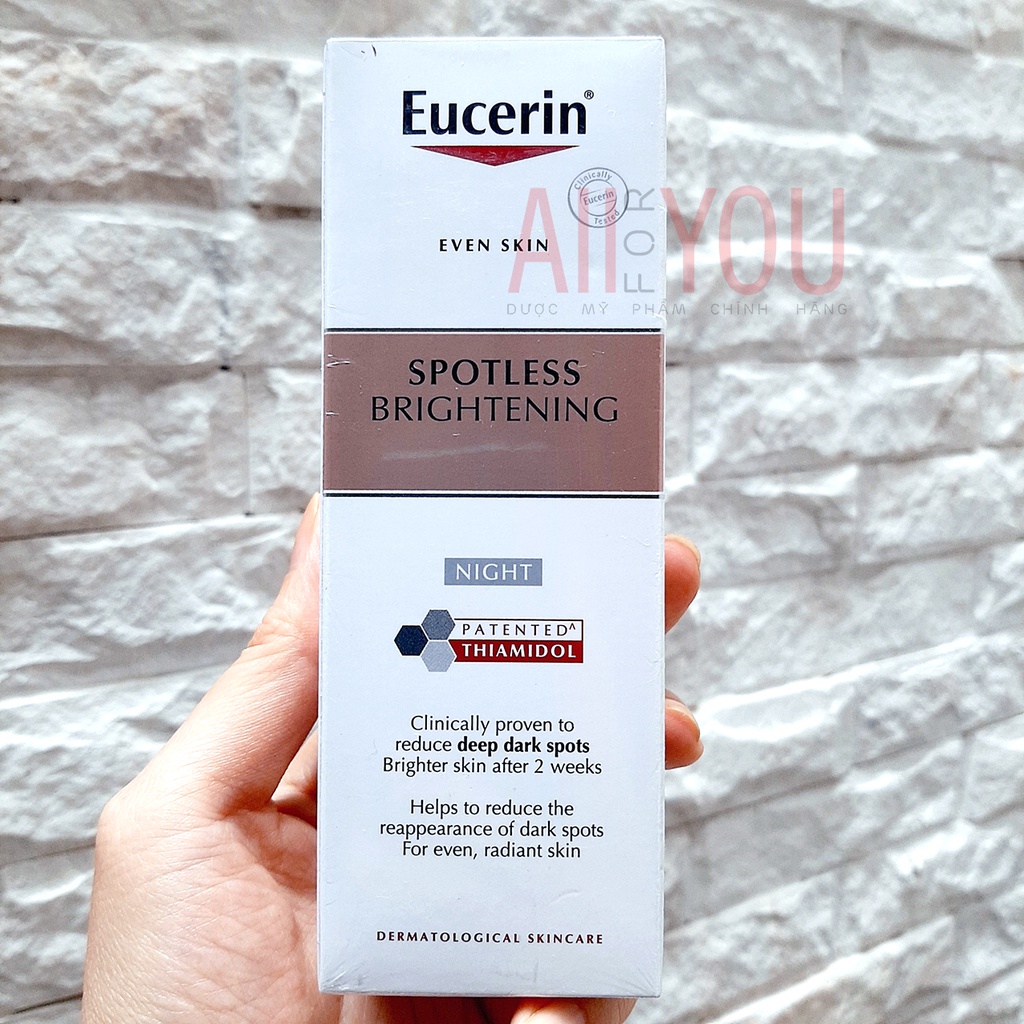 EUCERIN Spotless Brightening Night 50mL - Kem Dưỡng Làm Sáng Da Ban Đêm.