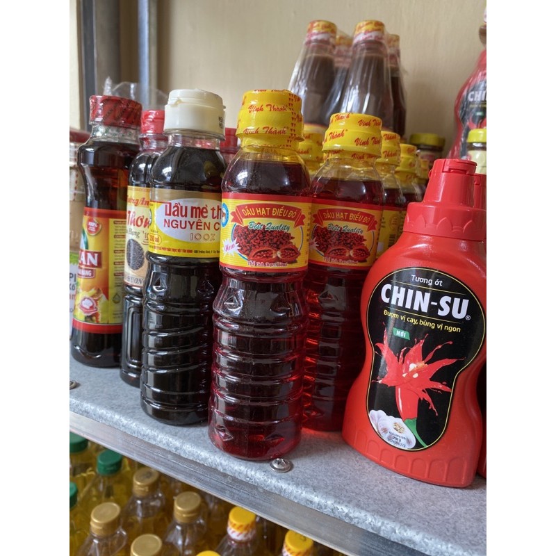 Dầu hath điều đỏ 250ml
