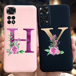 Ốp điện thoại silicon in chữ dễ thương cho xiaomi redmi note 11 cover redmi note 11s redmi note11 11s 4g