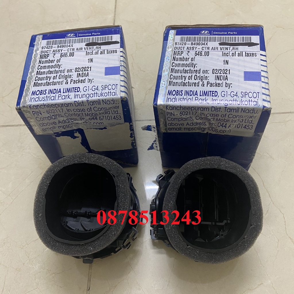 Cửa gió điều hòa I10 Grand xịn chính hãng