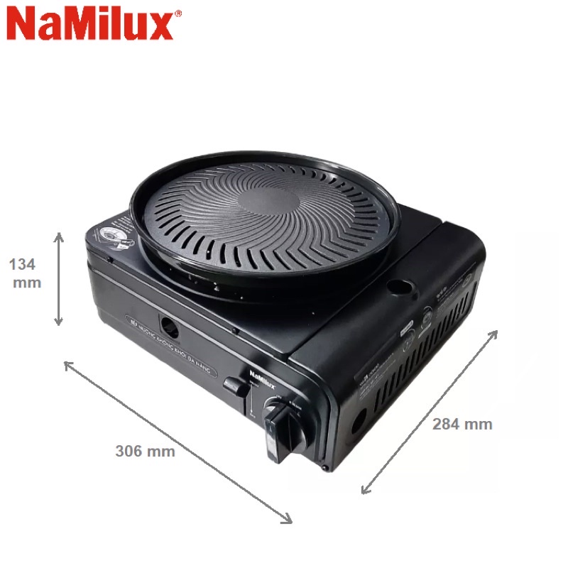 Bếp nấu nướng không khói đa năng Namilux GS 2621PF, VỪA NƯỚNG VỪA NẤU, Bảo hành chính hãng 12 tháng