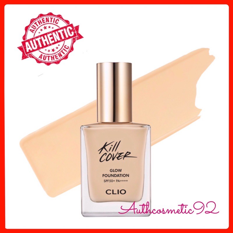 [CHUẨN AUTH] Kem Nền Clio Kill Cover Glow 15g