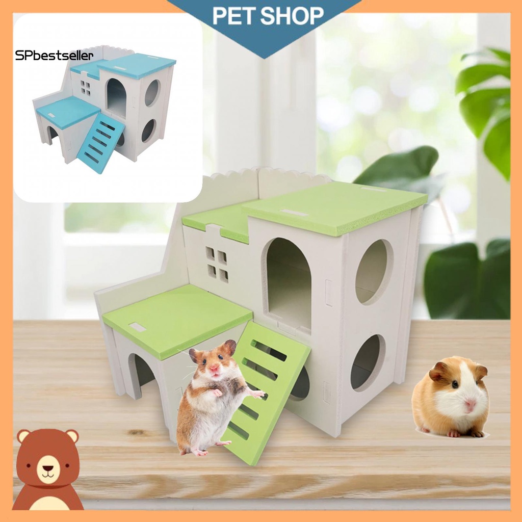 Nhà cho chuột hamster dễ lắp đặt tiện dụng