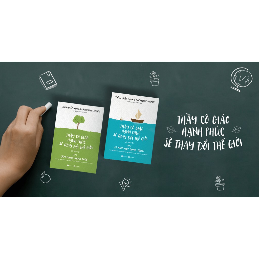 Sách - Combo Thầy Cô Giáo Hạnh Phúc Sẽ Thay Đổi Thế Giới 2 cuốn ( combo lẻ tùy chọn )