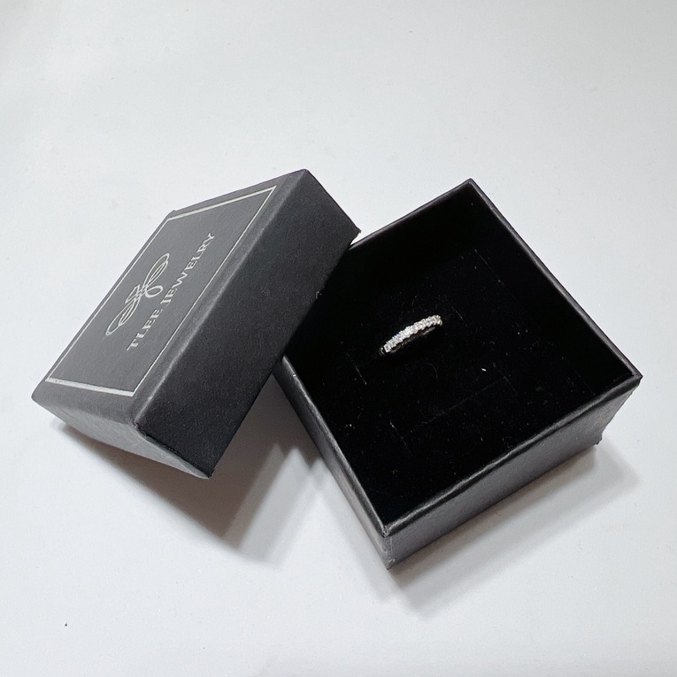 Khuyên tai bạc TLEE kẹp vành nạm đá cá tính TleeJewelry B0351