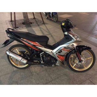 Tem ex nhỏ tem rời mầu cam dán xe ex2010