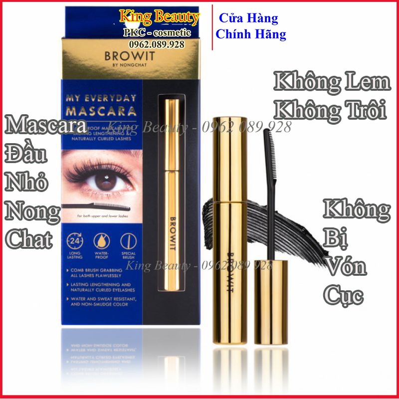 MASCARA BROWIT ĐẦU NHỎ NONGCHAT hàng THÁI LAN CÓ SẴN