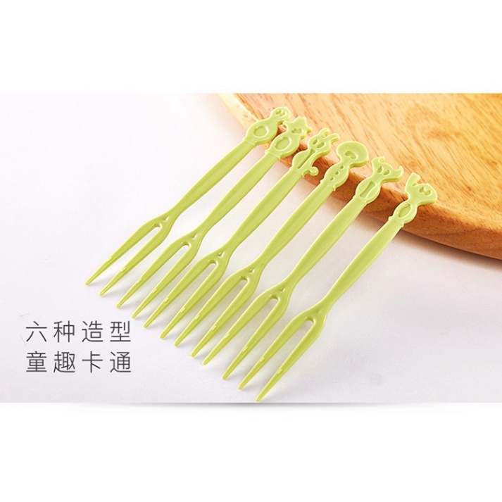 Sét 50 chiếc dĩa cắm thức ăn, hoa quả hót hít siêu dễ thương.