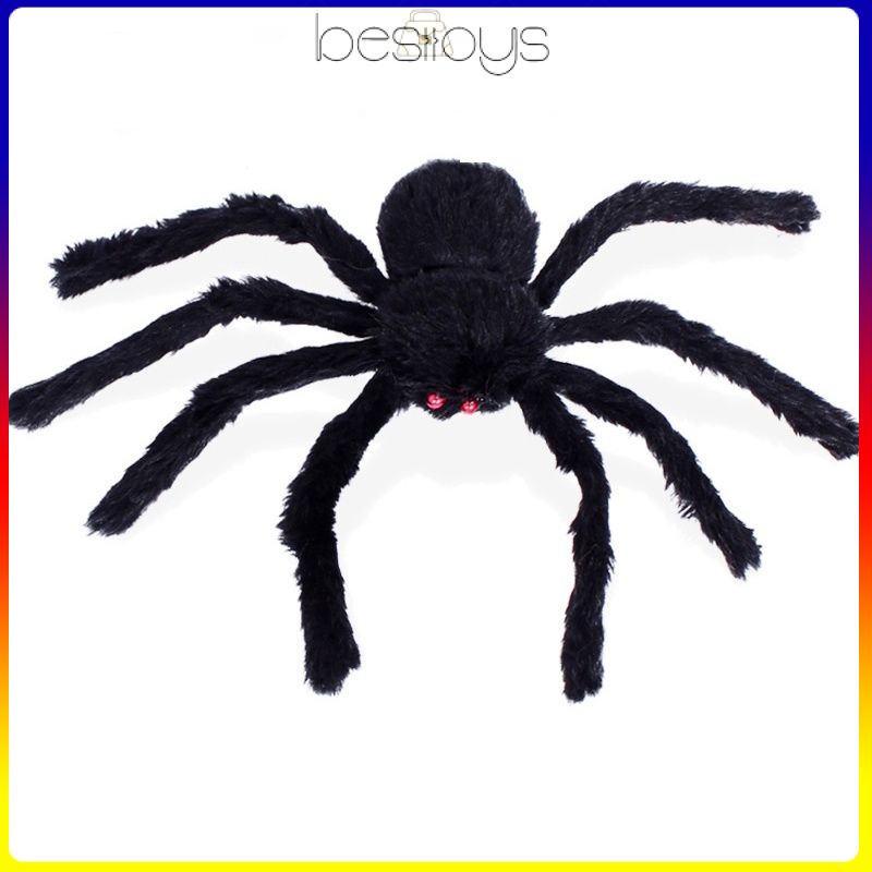 1 nhện nhồi bông đồ chơi cho Halloween