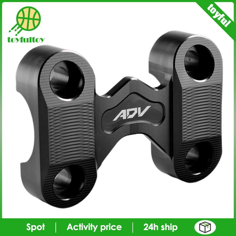 Kẹp Tay Cầm Bằng Nhôm Màu Đen Cho Honda ADV 150 2019 2020