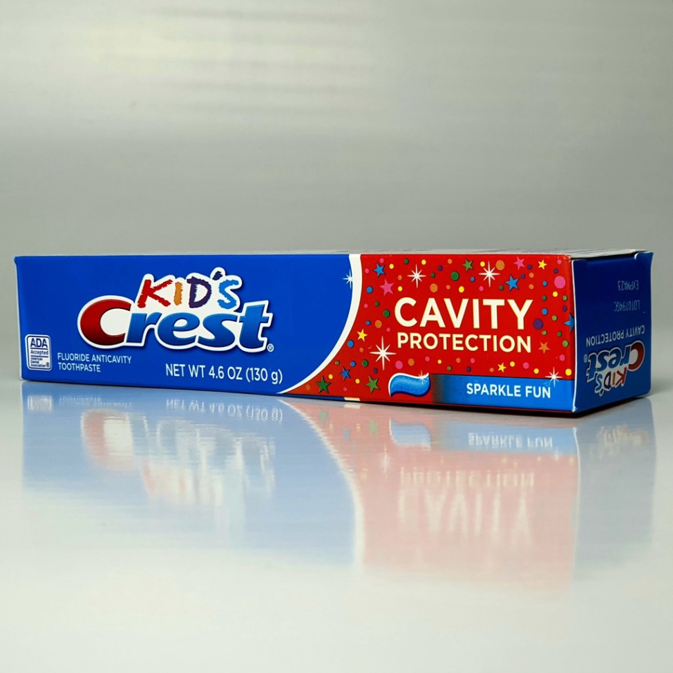 Kem đánh răng Crest Kids Cavity Protection An Toàn Cho Bé có thể nuốt 130g