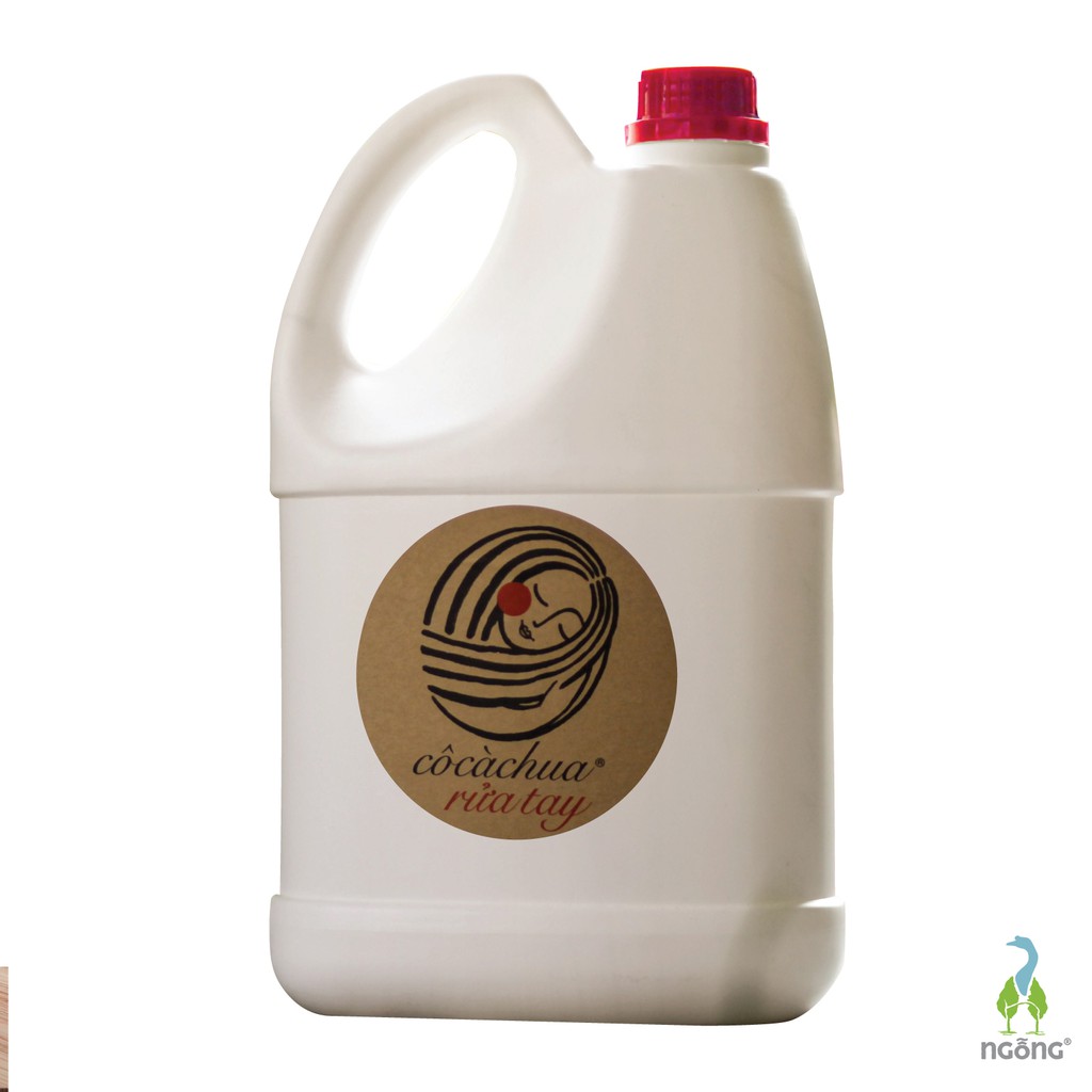 Nước rửa tay hữu cơ organic giúp kháng khuẩn và dịu nhẹ cho da Cô Cà Chua rửa tay 4L