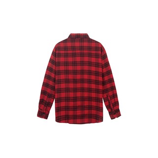 Áo Sơ Mi Flannel Three Hundred Màu Đỏ