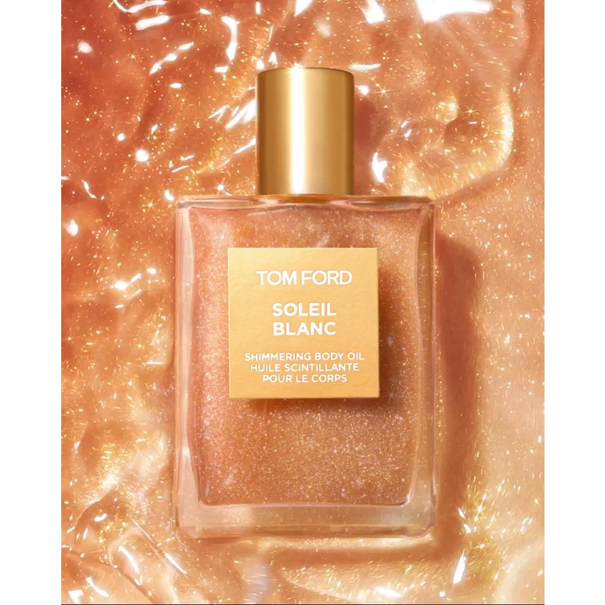 Tom Ford - Dầu Dưỡng Có Nhũ Bắt Sáng Cho Cơ Thể Tom Ford Soleil Blanc Shimmering Body Oil 100ml