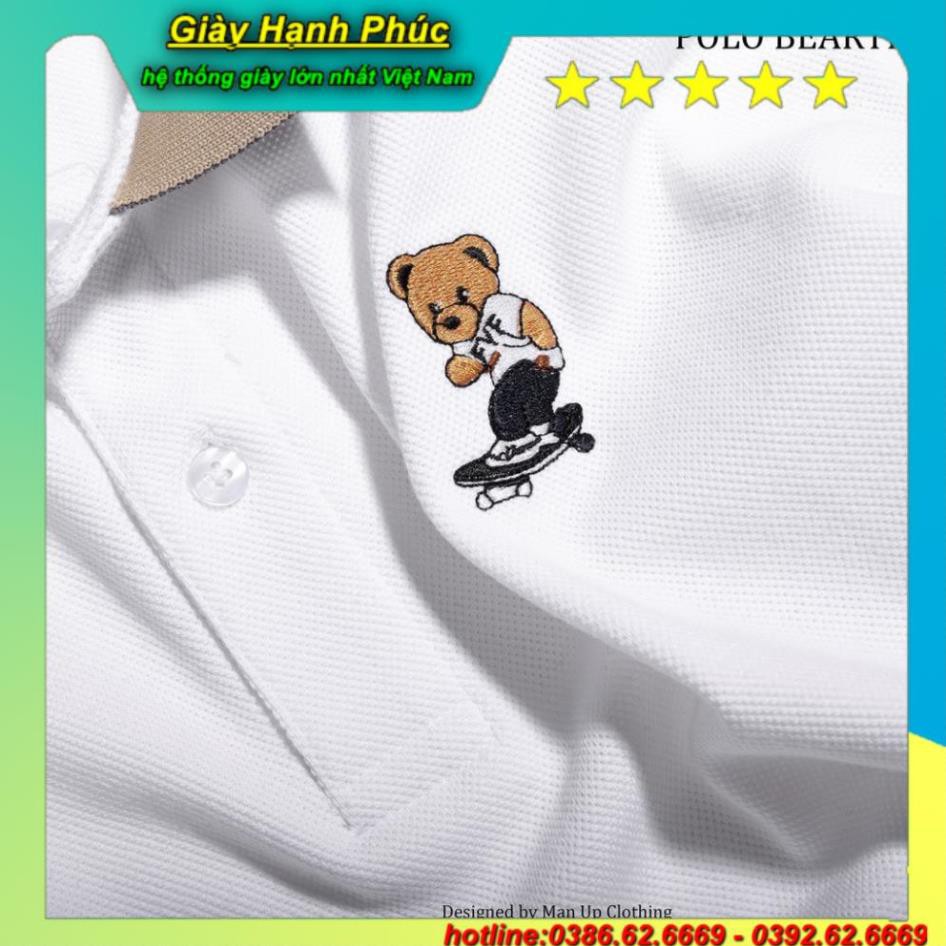 Áo thun nam có cổ form ôm phong cách công sở, polo tay ngắn đủ màu ngực thêu Beartin QA | BigBuy360 - bigbuy360.vn