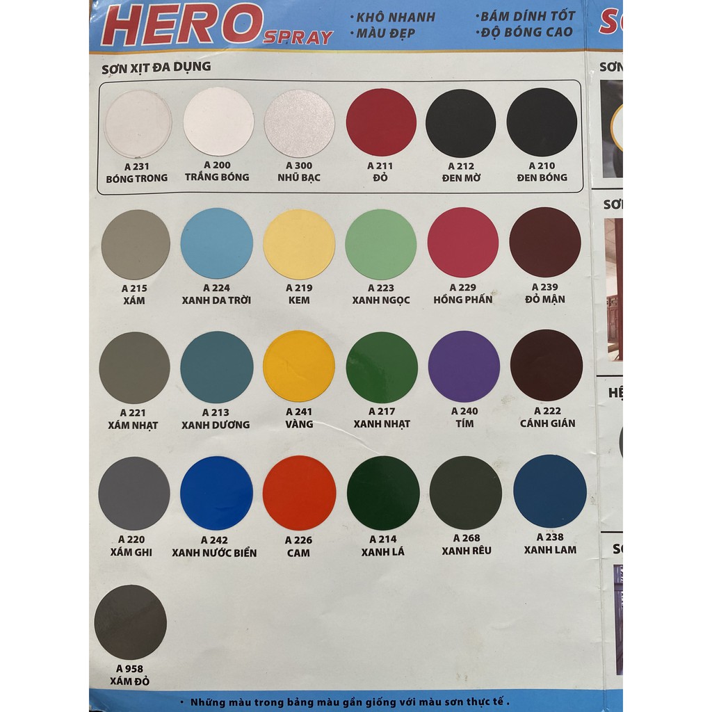 Sơn Xịt Kẽm Hero Số 1