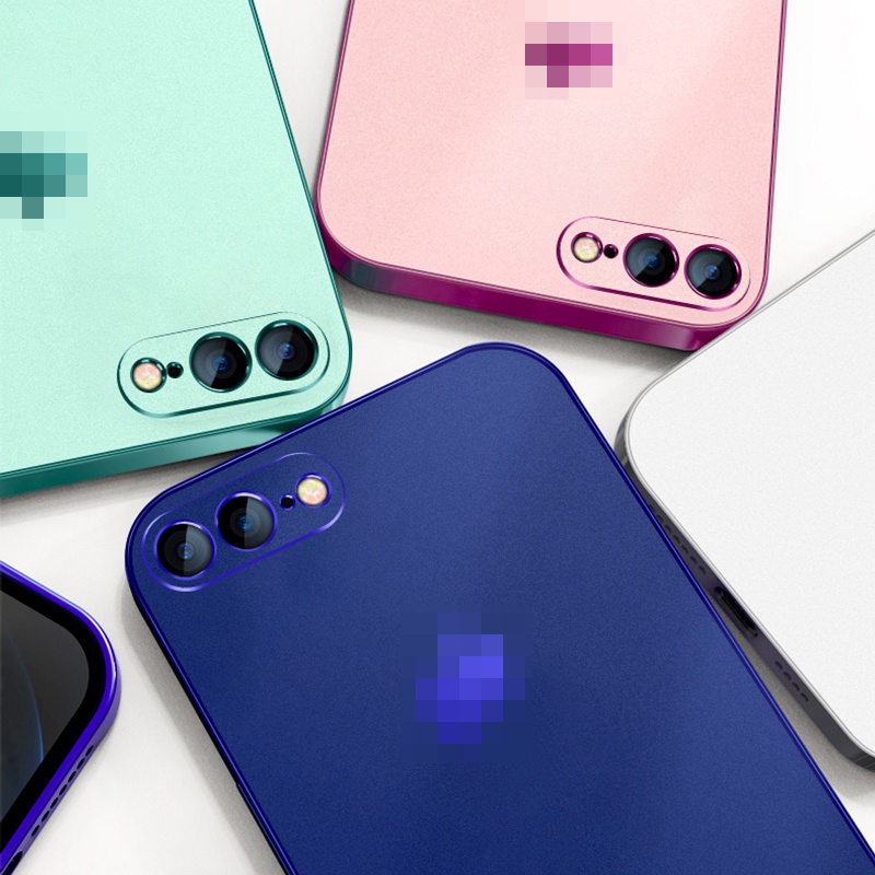 Ốp Điện Thoại TPU Mềm Chống Sốc Mặt Nhám Cho iPhone 7 8 Plus SE 2020 6 6s Plus SE2