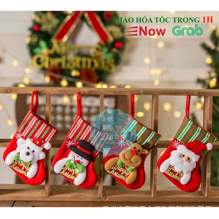 Tất Noel trang trí giáng sinh (2size)