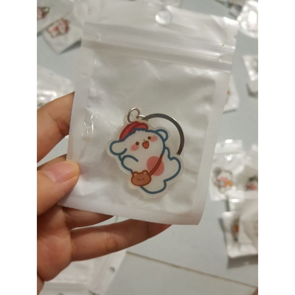 Móc khóa Bò Sữa đáng yêu nhiều hình