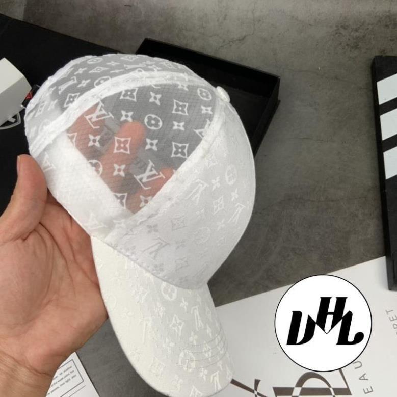 Mũ Lưỡi Trai Phối Lưới Von in LV Gắn Logo Cao Cấp Giá Rẻ Thời Trang Nam Nữ