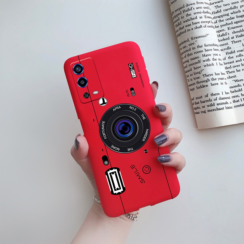 Ốp Điện Thoại TPU Dẻo In Họa Tiết Hoạt Hình Dễ Thương Cho Oppo A55 2021 OppoA55 a 55 4G CPH2325