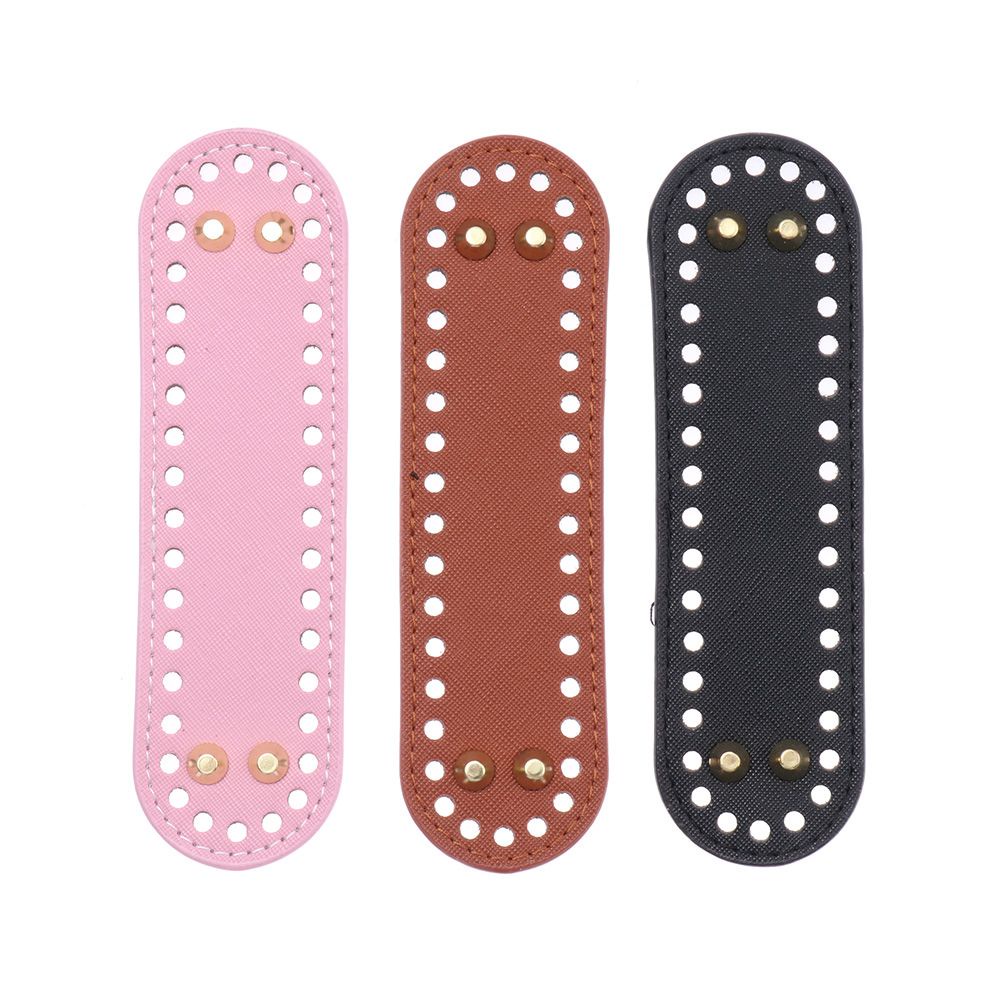 Tấm đáy túi xách dài hình bầu dục da PU 52 lỗ chuyên dụng