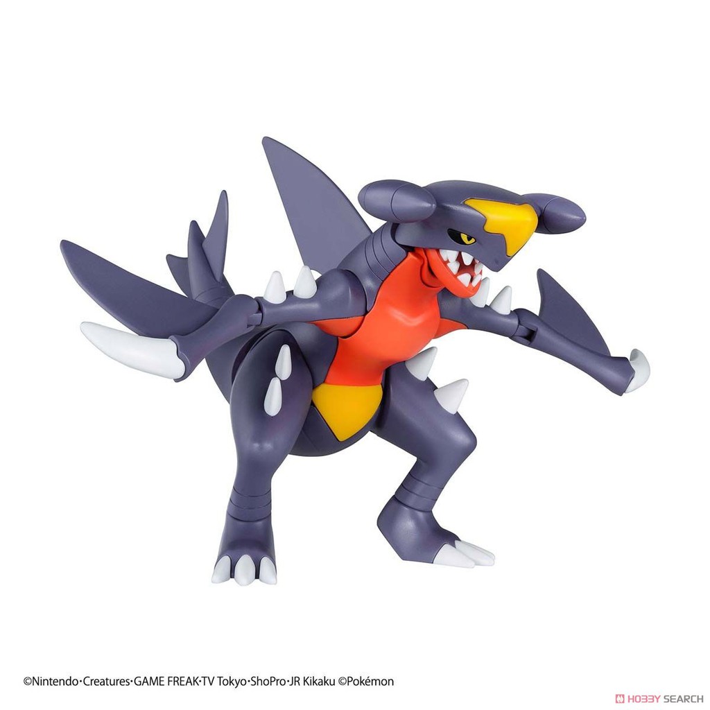 Mô Hình Lắp Ráp Garchomp 48 Pokepla Bandai Figure Rise Standard Đồ Chơi Anime Nhật