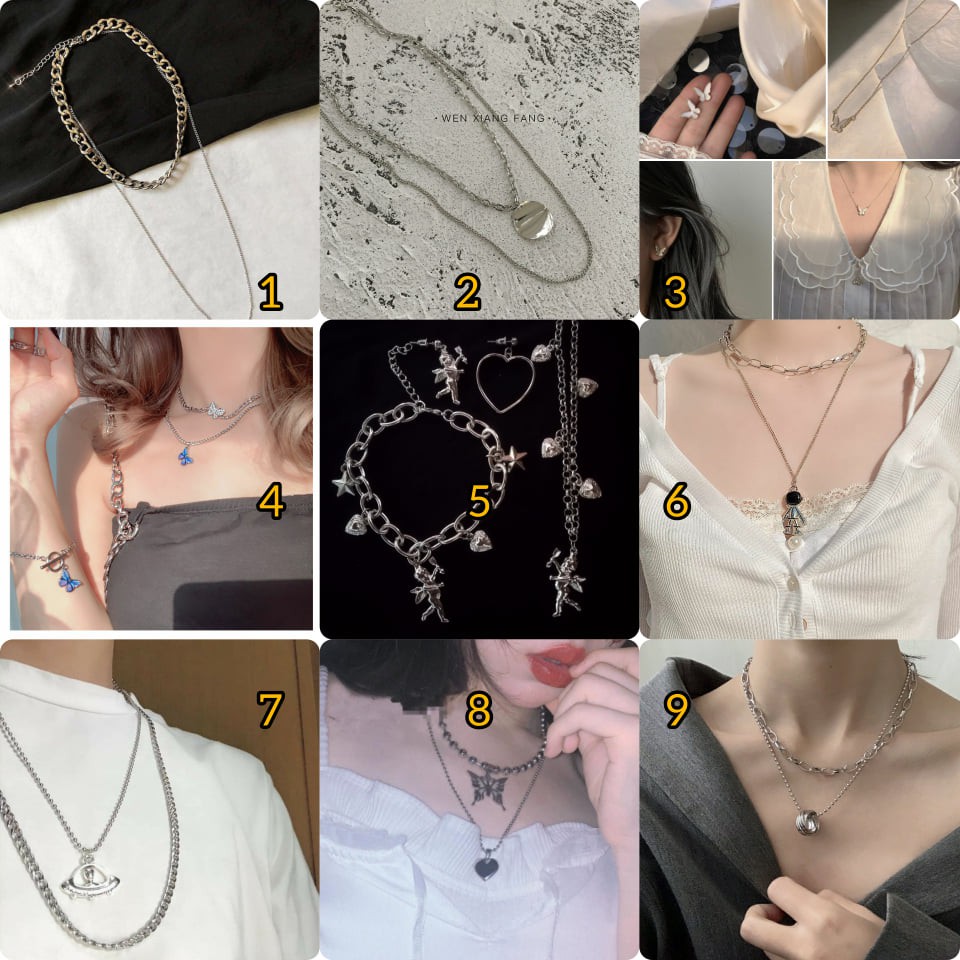 Tổng hợp các set dây chuyền