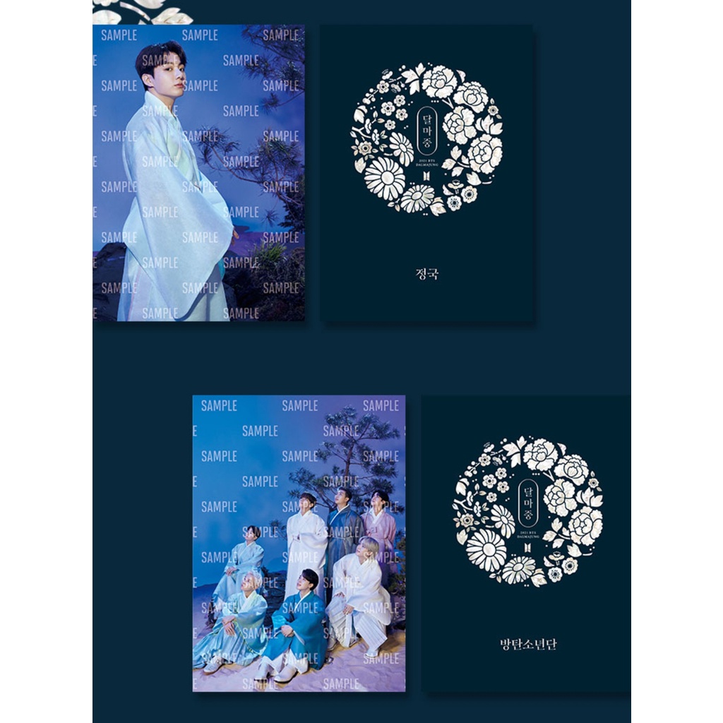 BTS PHOTOBOOK DALMAJUNG  BỘ ẢNH TRUNG THU BTS DAY &amp; NIGHT