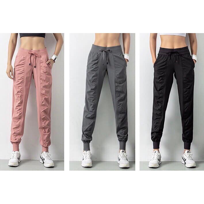 QUẦN THUN JOGGER THỂ THAO DÀI ỐNG RỘNG LƯNG THUN