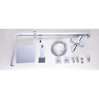 sen cây vuông đồng thau xi mạ crom cao cấp