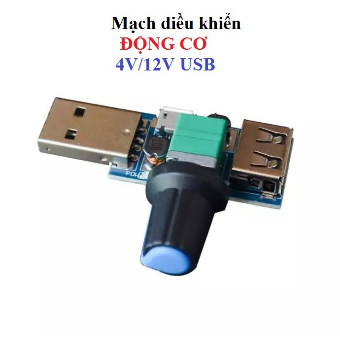 Mạch điều khiển tốc độ động cơ DC 4 ~ 12V