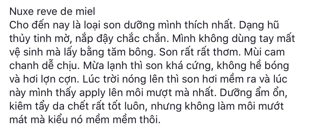 Hũ dưỡng môi Nuxe Reve de Miel nội địa Pháp - Cila House