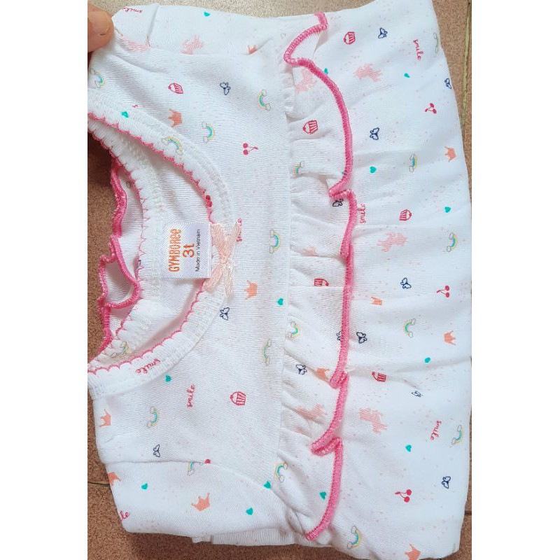 Bộ cotton bánh bèo bé gái 8-22kg