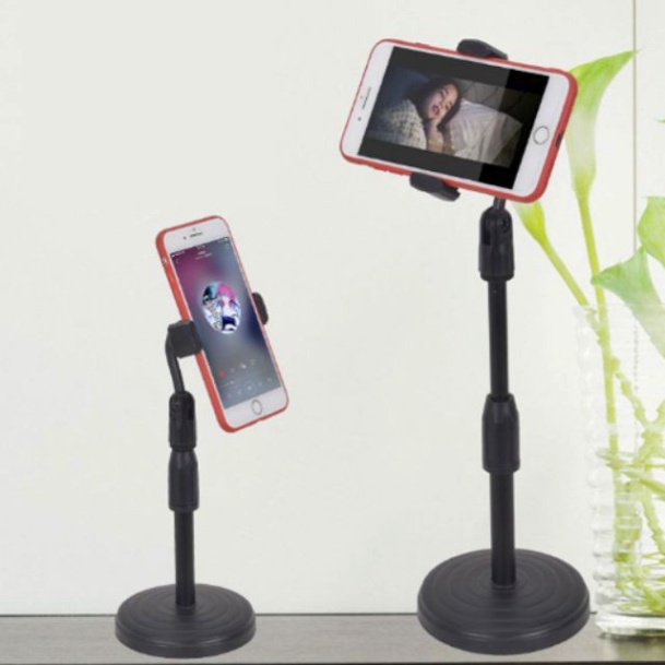 Giá Đỡ Điện Thoại Để Bàn Cho Bé Học Online - Kẹp Điện Thoại Xoay 360 Độ Đa Năng