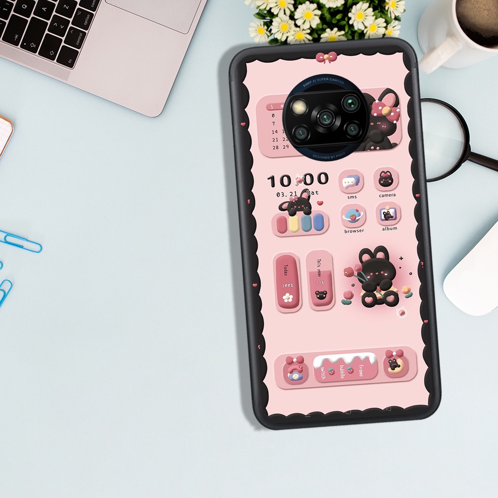 Ốp Lưng Xiaomi  Poco X3 - Poco X3 Pro, In Hình Sinh Động, Dễ Thương, Màu Sắc Cá Tính..