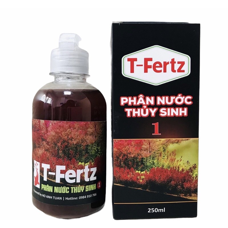 Phân Nước Thuỷ Sinh T-FERTZ | Phát Triển Nhanh - Lên Màu Đẹp