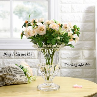 ly cắm thủy tinh bày phật thủ