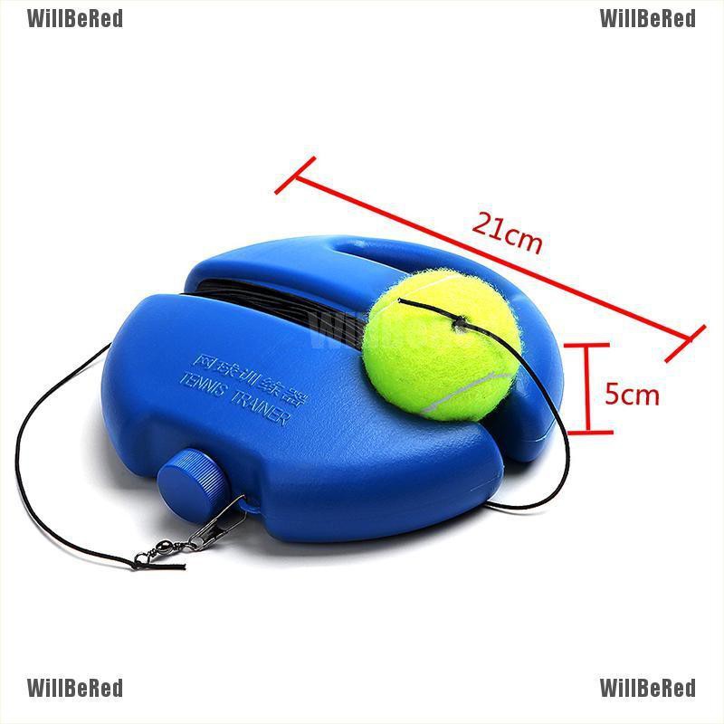 ❤Willbered❤ Dụng cụ tự tập luyện Tennis tiện dụng