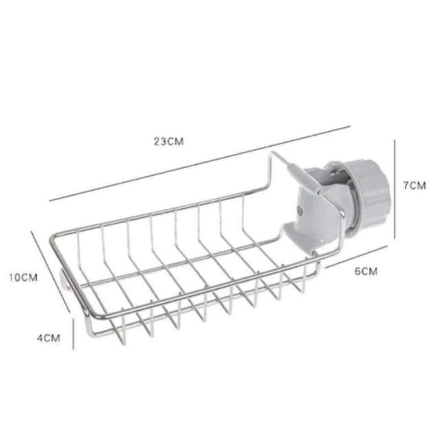 INOX GẮN VÒI ĐỂ MIẾNG RỬA BÁT - HV Store 968