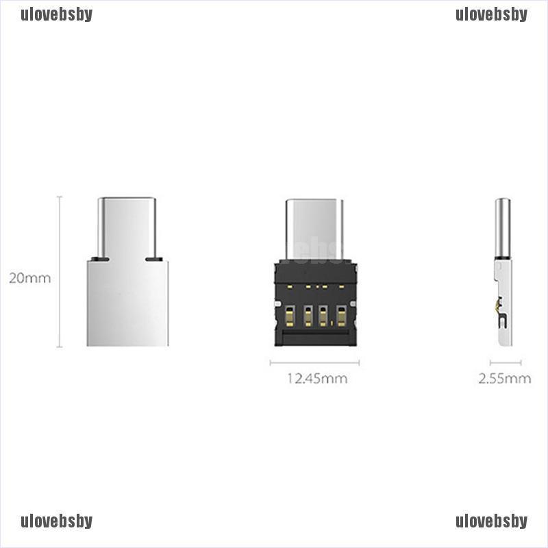 Đầu điều hợp đầu USB-C 3.1 sang ổ cắm USB OTG cho đĩa U