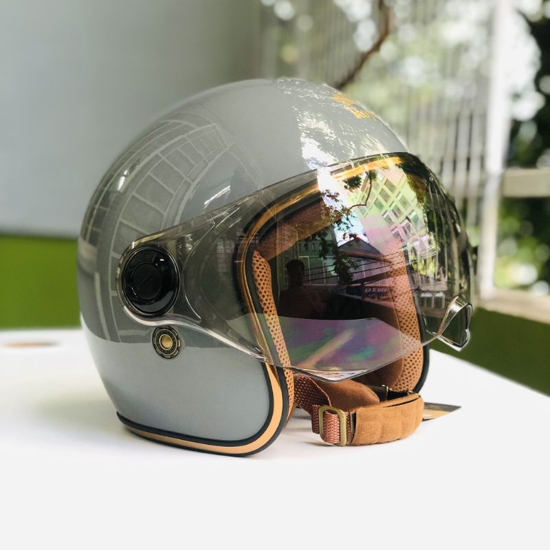 Mũ bảo hiểm 3/4 kính Royal M20K, nón phượt đẹp, nón bảo hiểm trùm đầu 3 phần 4 cao cấp bảo hành 365 ngày