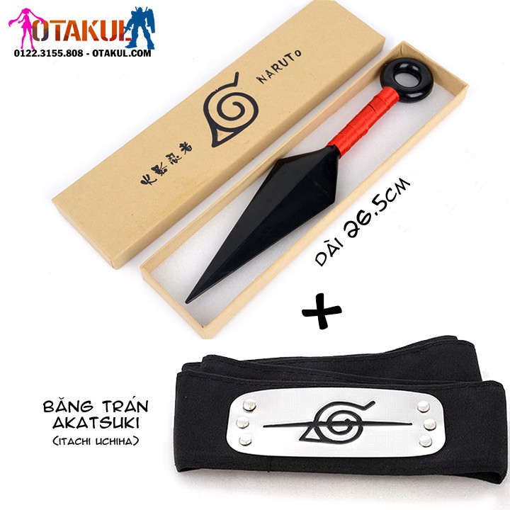 Kunai + Băng Trán Akatsuki trong Naruto