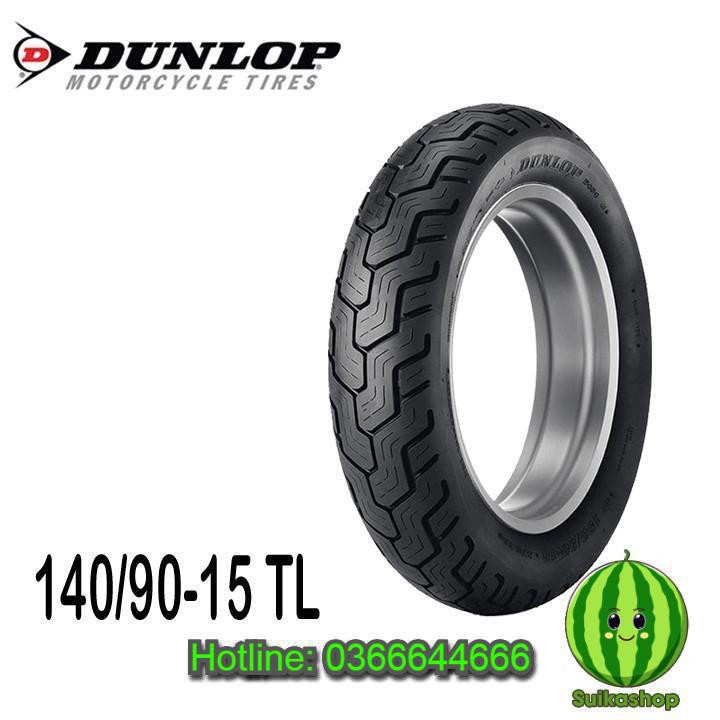 Thanh lý - Vỏ Lốp xe máy Dunlop 140/90-15 D404